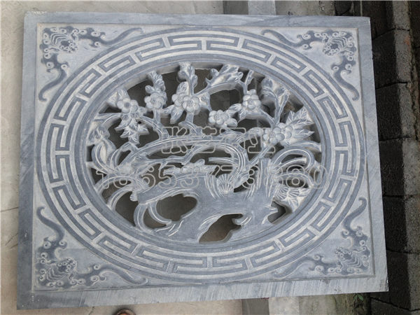 青石石雕鏤空花窗加工廠(chǎng)家