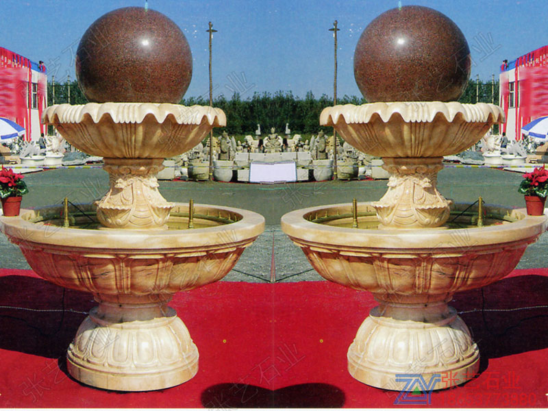 石雕噴泉 