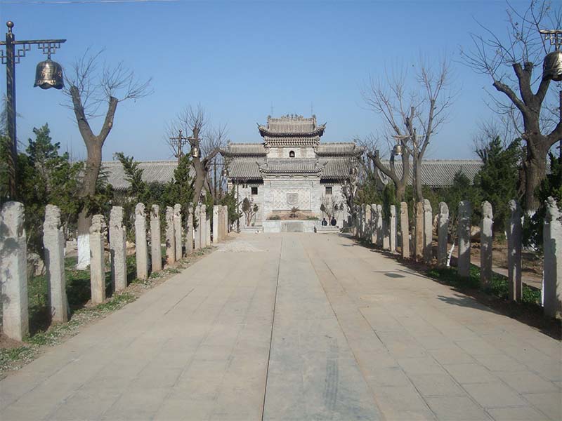石雕拴馬樁 