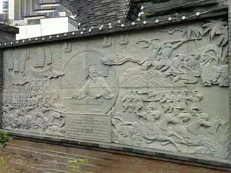 石雕壁畫 