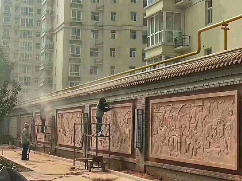 石雕壁畫 