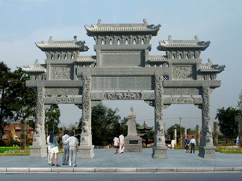 古建石牌樓 