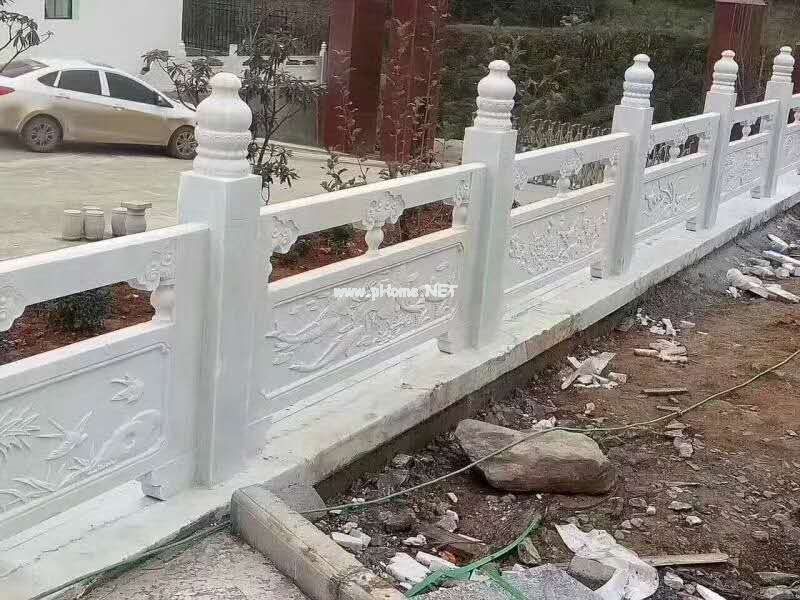 漢白玉石欄桿 