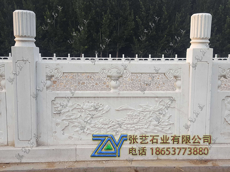 漢白玉石欄桿 