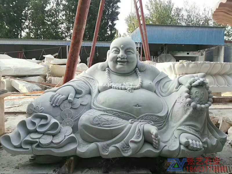 彌勒佛石雕像 